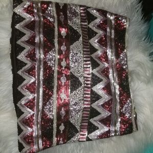 Forever 21 sequin skirt